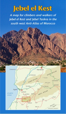 The Anti-Atlas – Map of the Jebel el Kest region booklet